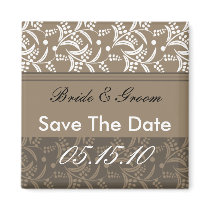 Elegant Save The Date Magnets. by zazzleproducts1 Elegant Save The Date Magnets.