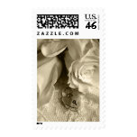 Elegant Save The Date Postage Stamps