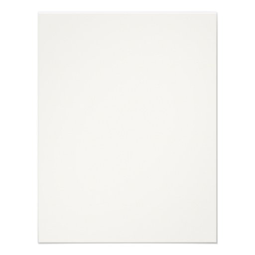 Elegant Script Menu- Black/Off White Custom Announcements