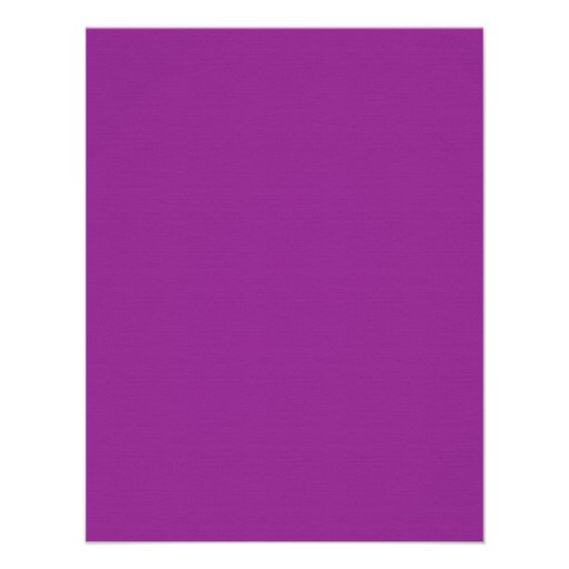 Elegant Script Reception Card - Purple Personalized Invitation