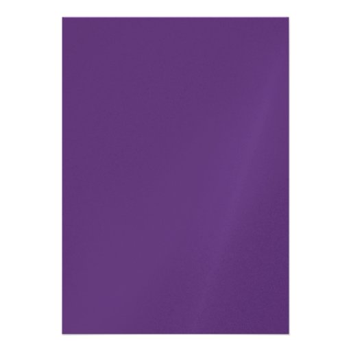 Elegant Script  Wedding Invitation - Purple