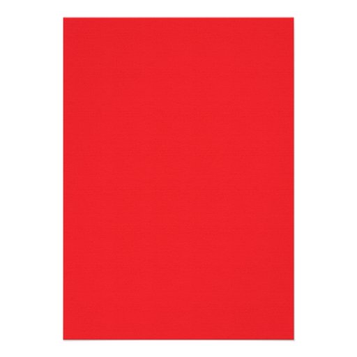 Elegant Script  Wedding Invitation  - Red