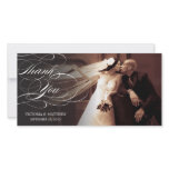 ELEGANT SCRIPT | WEDDING THANK YOU PHOTO CARD