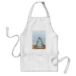 Elegant Sea Shell Wedding cake Apron