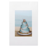 Elegant Sea Shell Wedding cake Flyer