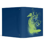 elegant seahorse vinyl binders