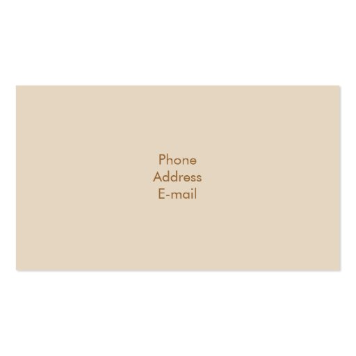 Elegant Sequins Business Card Templates (back side)