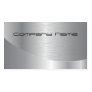 Elegant Silver Corporate Business Card