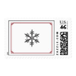 Elegant Single Snowflake Stamp