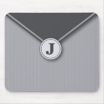 Elegant Slate Personalised Monogrammed Mousepad