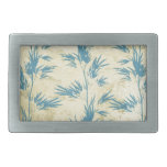 Elegant Soft Floral Bamboo Vines Belt Buckle