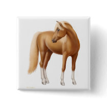 Elegant Sorrel Horse Pin