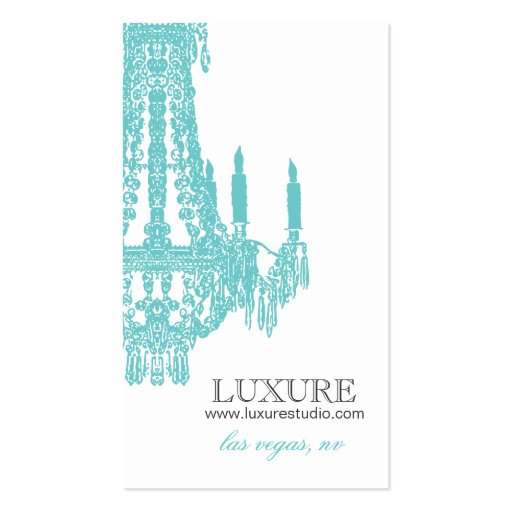 Elegant Spa and Salon Business Card (front side)