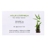 Elegant Spa / Skin Care / Massage Zen Business Card Template