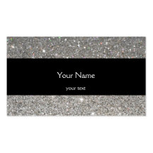 Elegant Sparkles & Glitter Business Card