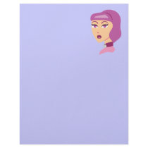 Elegant Spider Lady Letterhead