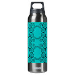 Elegant Spiral Design Liberty Bottle 16 Oz Insulated SIGG Thermos Water Bottle