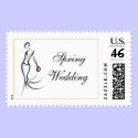 Elegant Spring Wedding - Customized postage