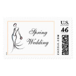 Elegant Spring Wedding - Customized Postage Stamps
