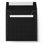 Elegant Square Black Simple Envelope