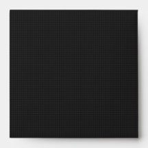 Elegant Square Black Simple Envelope