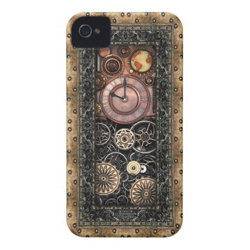 Elegant Steampunk Case-Mate iPhone 4 Cases
