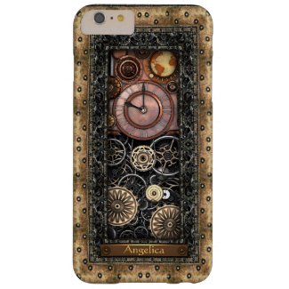Elegant Steampunk Customizable Tough iPhone 6 Plus Case