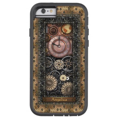 Elegant Steampunk Customizable Tough Xtreme iPhone 6 Case