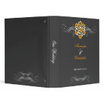 Elegant Sunflower Daisy Bouquet Wedding Planner Binder
