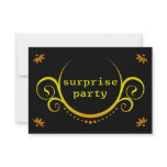 elegant surprise party invitation