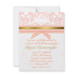 Elegant Sweet sixteen Birthday Invitation