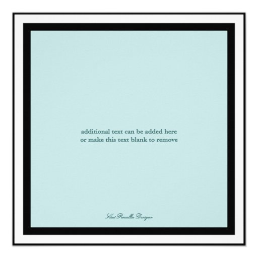 Elegant Sweet Sixteen Teal Invitation