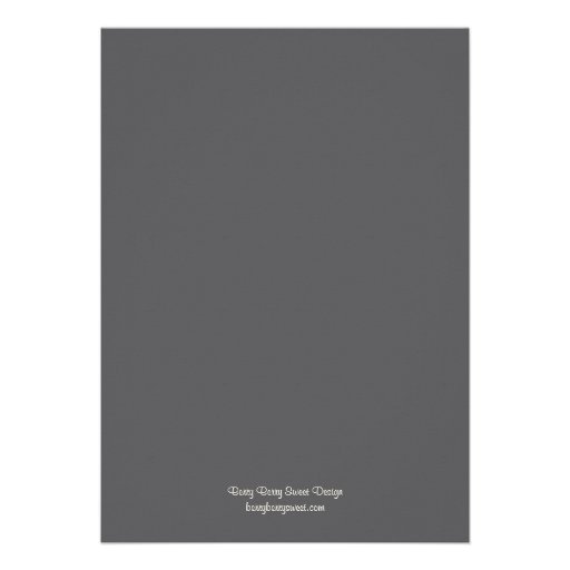 Elegant Swirl Anniversary Photo Invitation - Gray