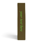 Elegant Swirls Purple and Green binder