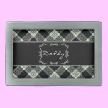 Elegant Tartan Daddy Belt Buckle belt buckles
