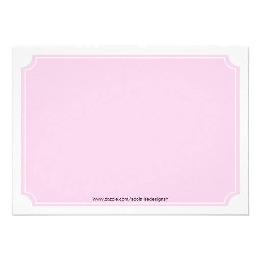 Elegant Tea Party Invitation