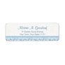 Elegant Teal Green  Arts & Crafts Return Address