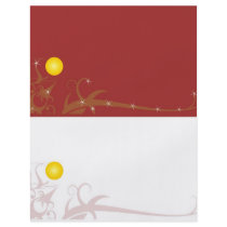elegant texture with bright beads Flyer