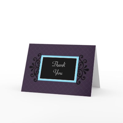 Elegant Thank You Card by mcbonet
