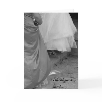Elegant Thank You for Being My Maid of Honor Card