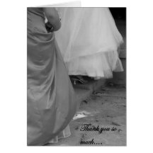 Elegant Thank You for Being My Maid of Honor Card