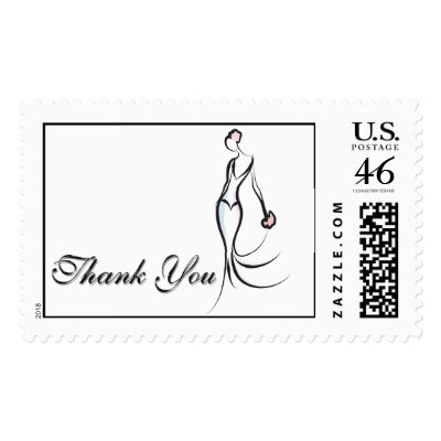 Elegant Thank You Postage