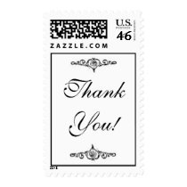 Elegant Thank You Postage Stamp
