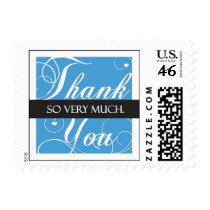 Elegant Thank You - Very Much postage