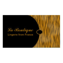 Elegant Tigress Business Card