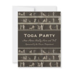 Elegant Toga Party Beautiful Classical Motif Custom Invitation