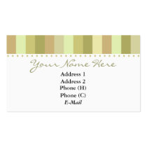 Elegant Top Stripes Business Card business cards
