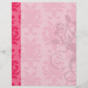 elegant two tone pink damask pattern