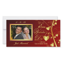 Elegant Valentine's Day Photo Cards photo cards