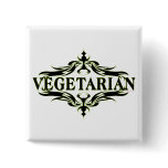 Elegant Vegetarian buttons